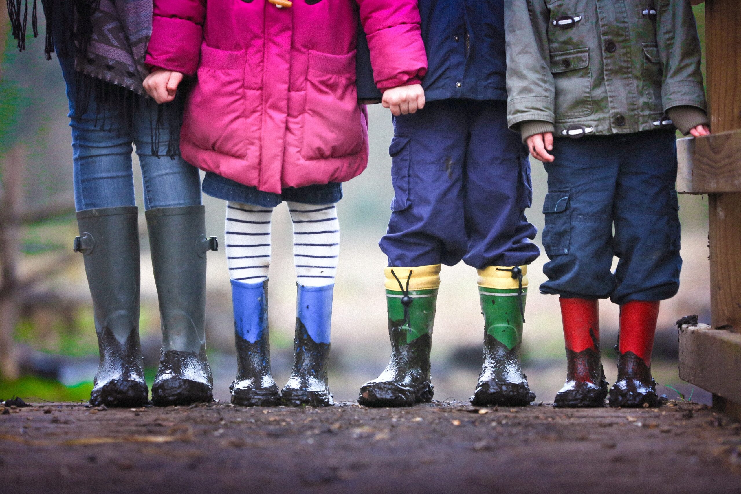 Kinderen buiten spelen