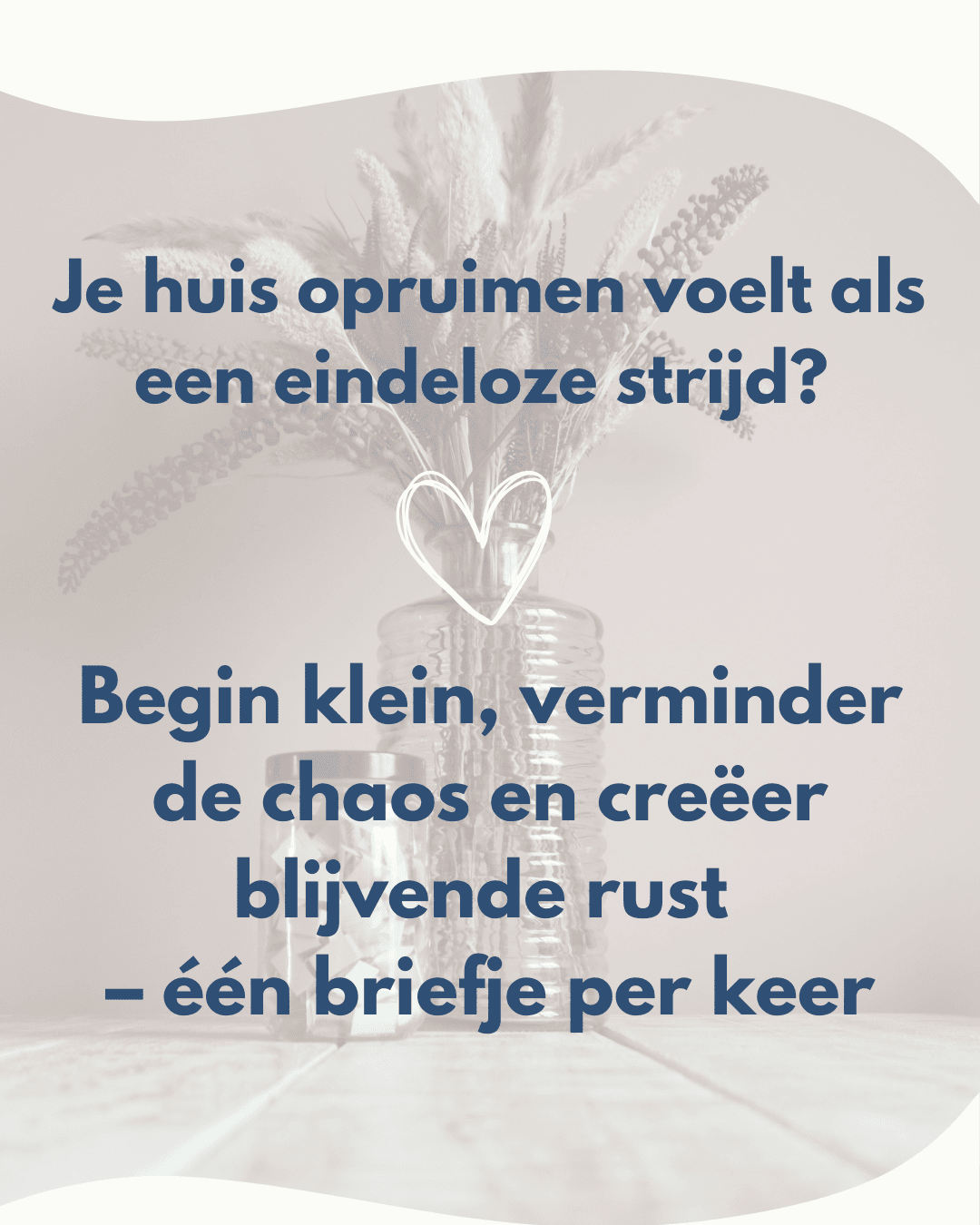 Pijnpunten tekst potje rust