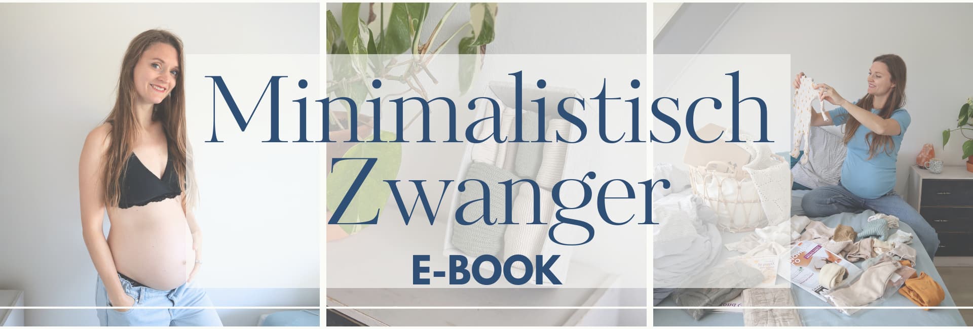 Minimalistisch zwanger Ebook header